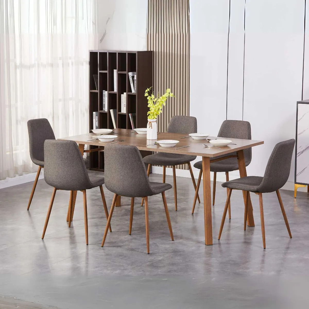 JUST HOME COLLECTION - Juego de Comedor Mira 6 Sillas