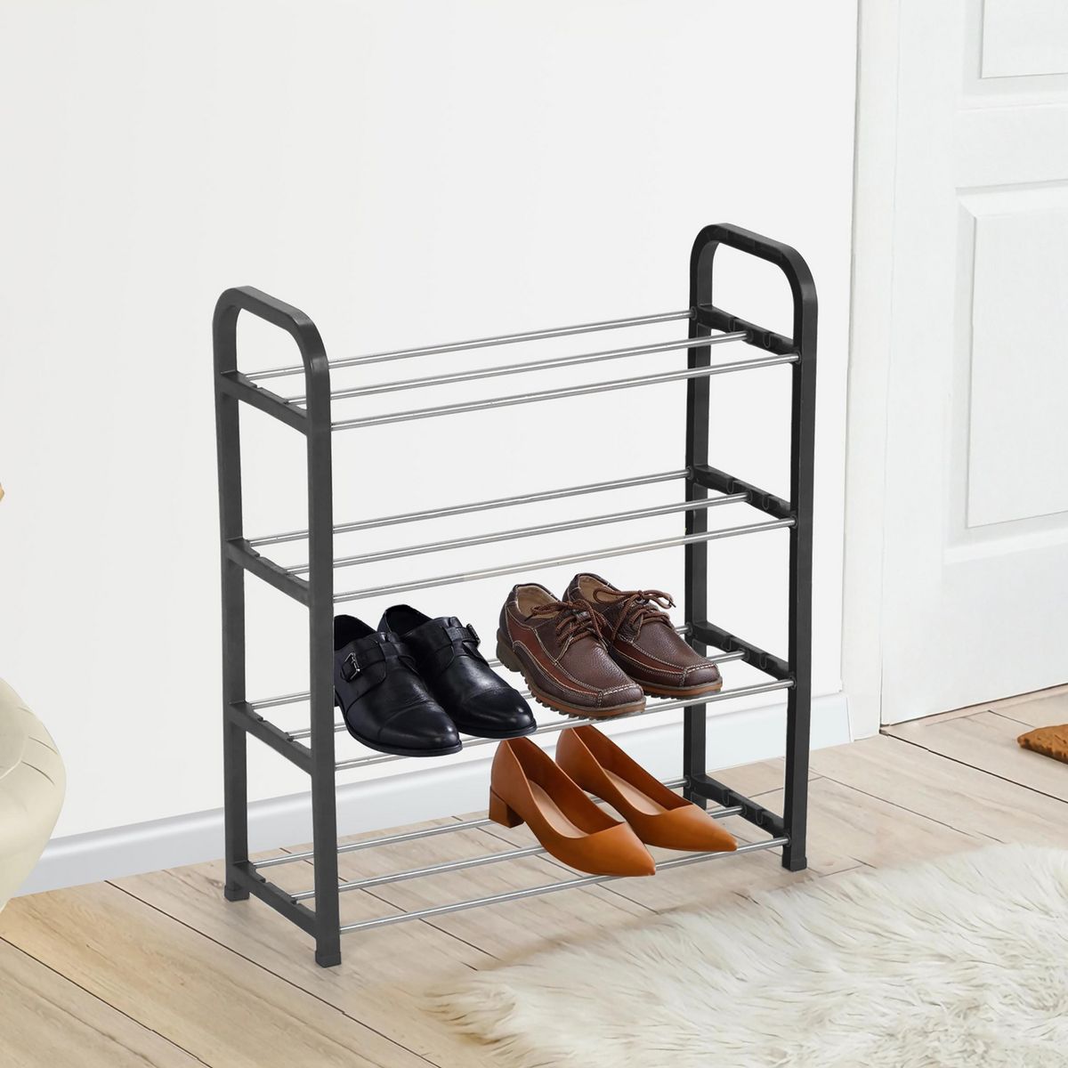 JUST HOME COLLECTION - Porta Zapatos 4 Niveles