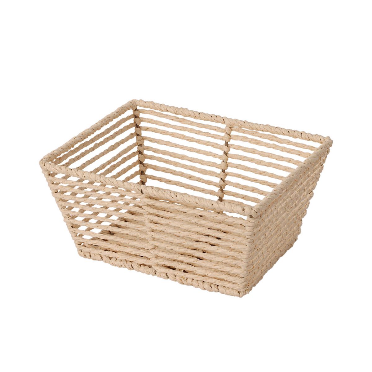 JUST HOME COLLECTION - Canasta Tejida 20x16x10cm