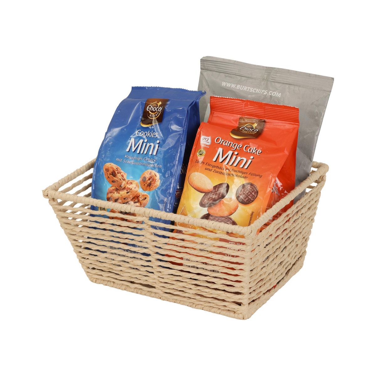 JUST HOME COLLECTION - Canasta Tejida 20x16x10cm