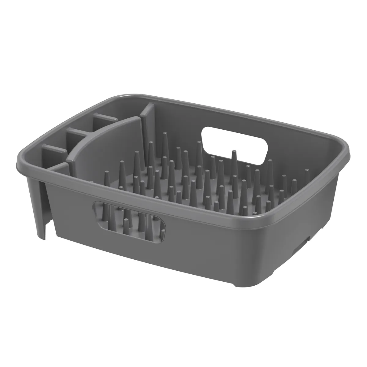 JUST HOME COLLECTION - Secaplato Plástico Gris 34x43x12.6cm