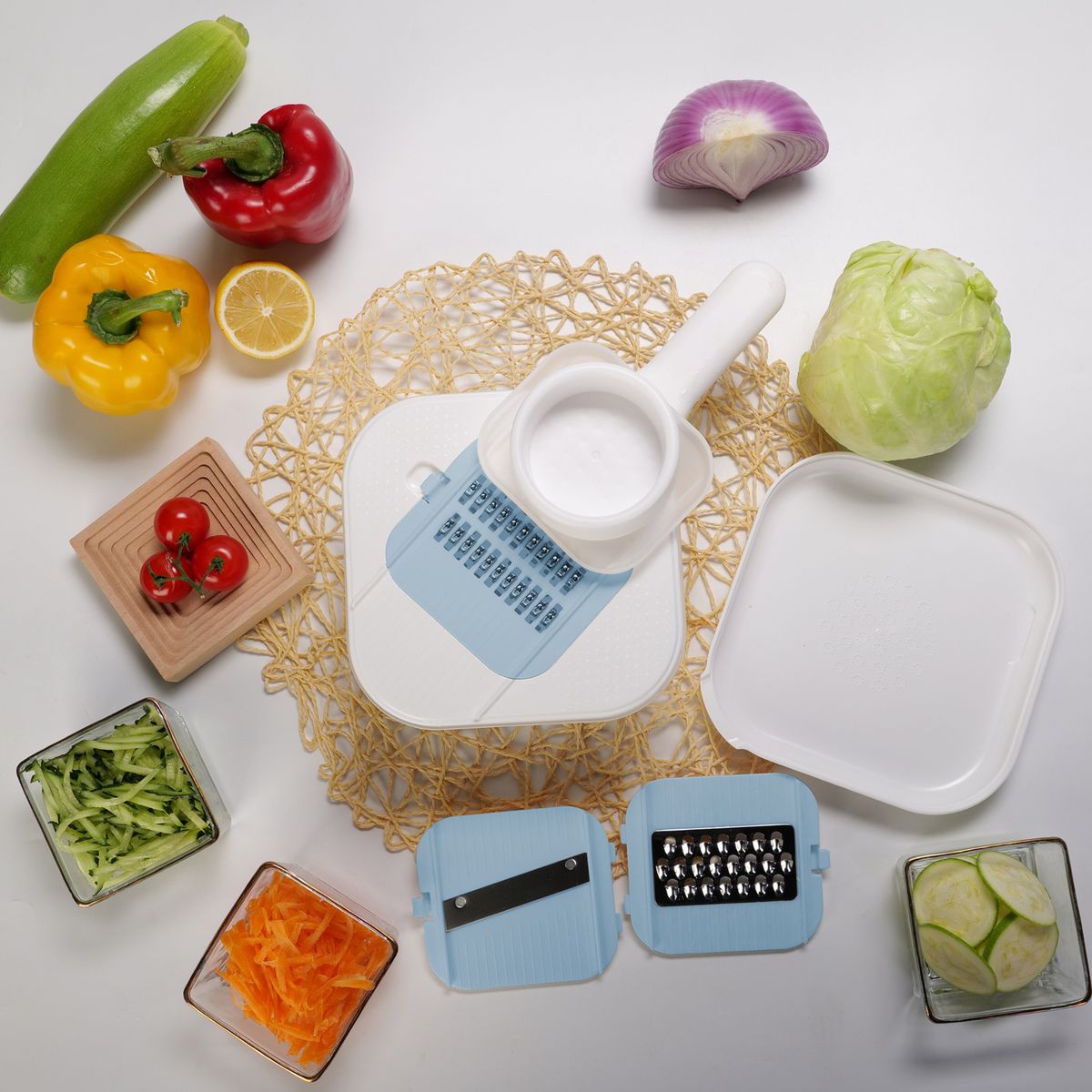 JUST HOME COLLECTION - Multi rallador con Mango