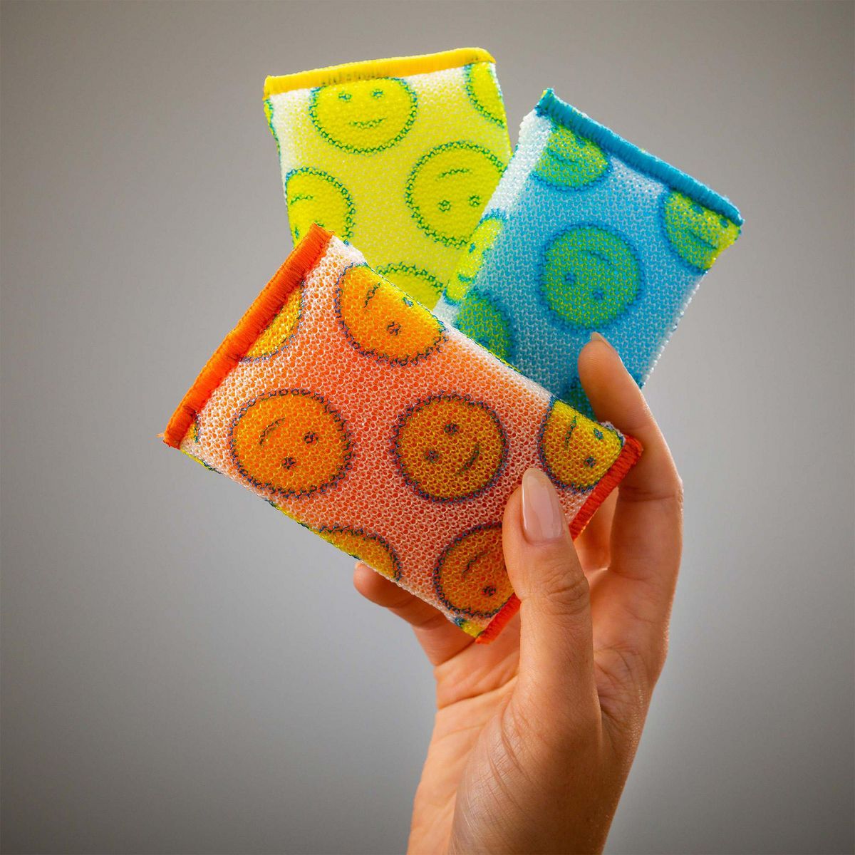 SCRUB DADDY - Esponja Scour Scrub Daddy 3 Piezas