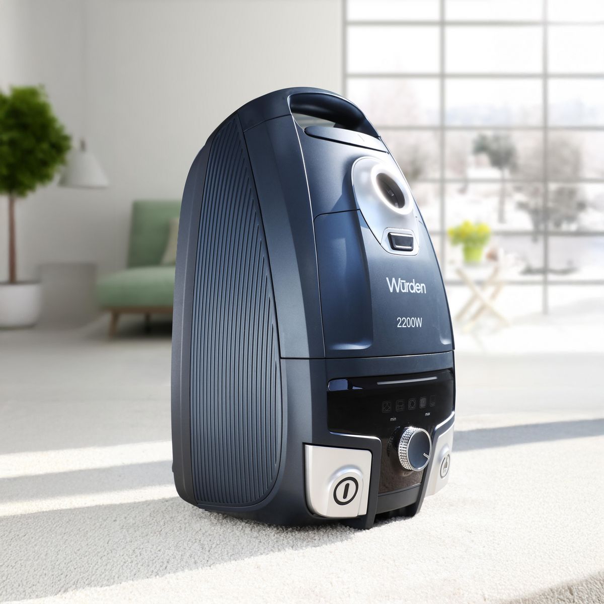 WURDEN - Aspiradora de Arrastre 2200 W WVC-Stark