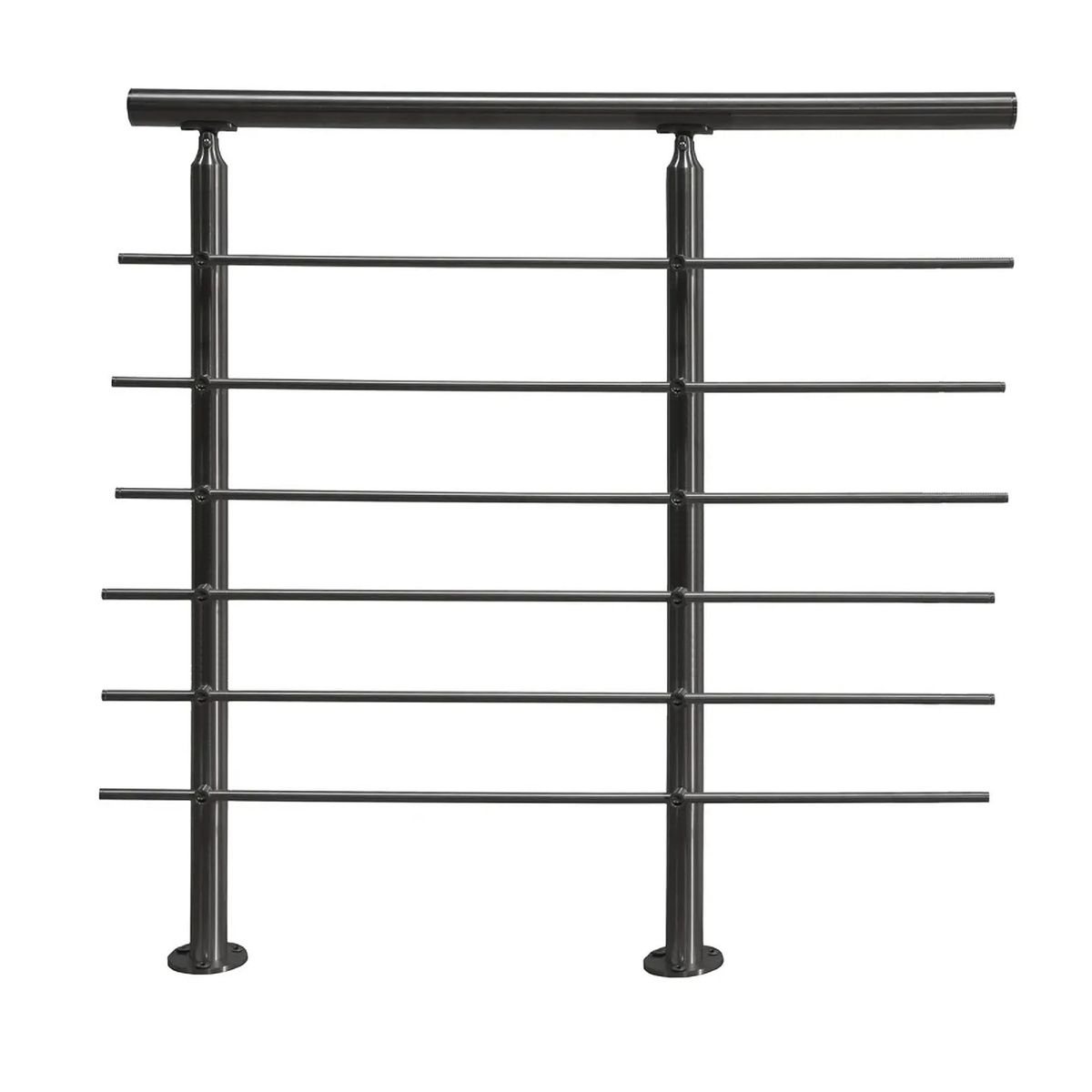 HOLZTEK - Kit Baranda de Tubos Acero Inoxidable 2m – 2 Poste