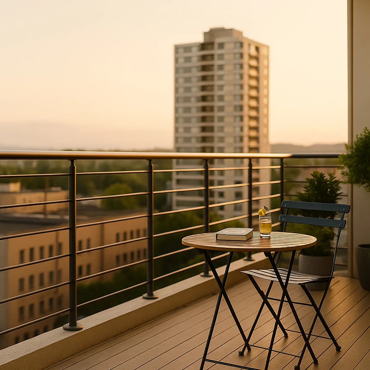 HOLZTEK - Kit Baranda de Tubos Acero Inoxidable 2m – 2 Poste