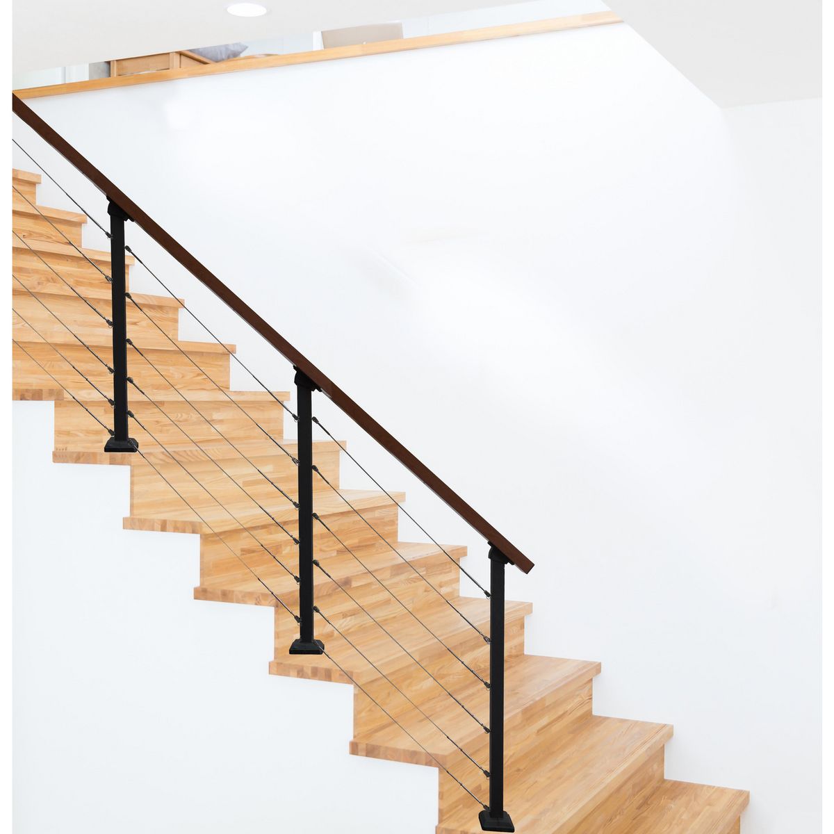 HOLZTEK - Kit Baranda de Aluminio 1m – 1 Poste