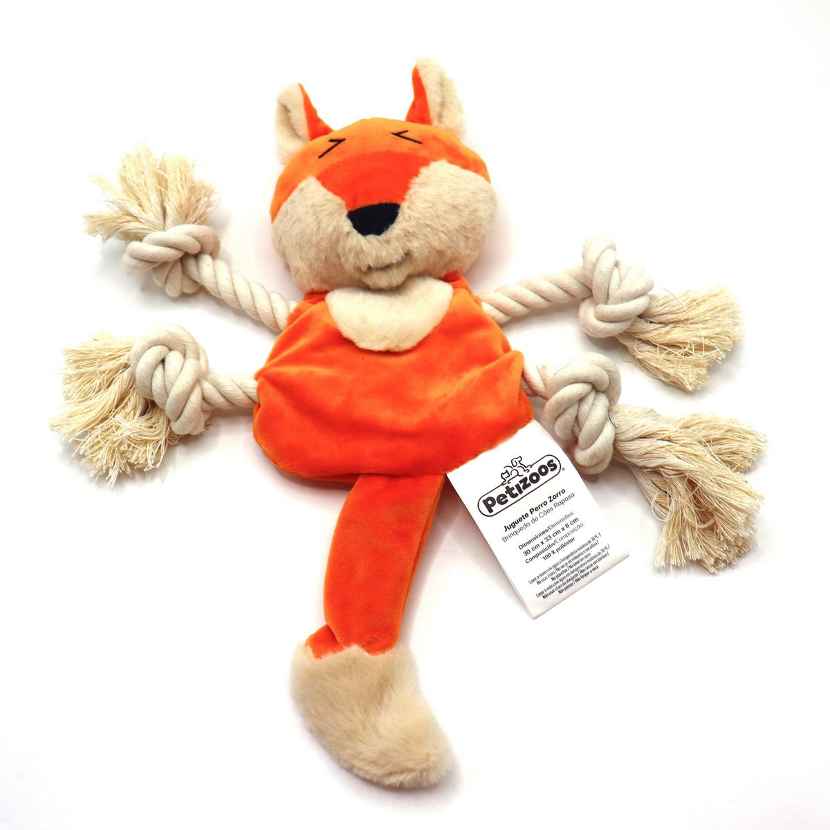 PETIZOOS - Juguete para Perro Zorro