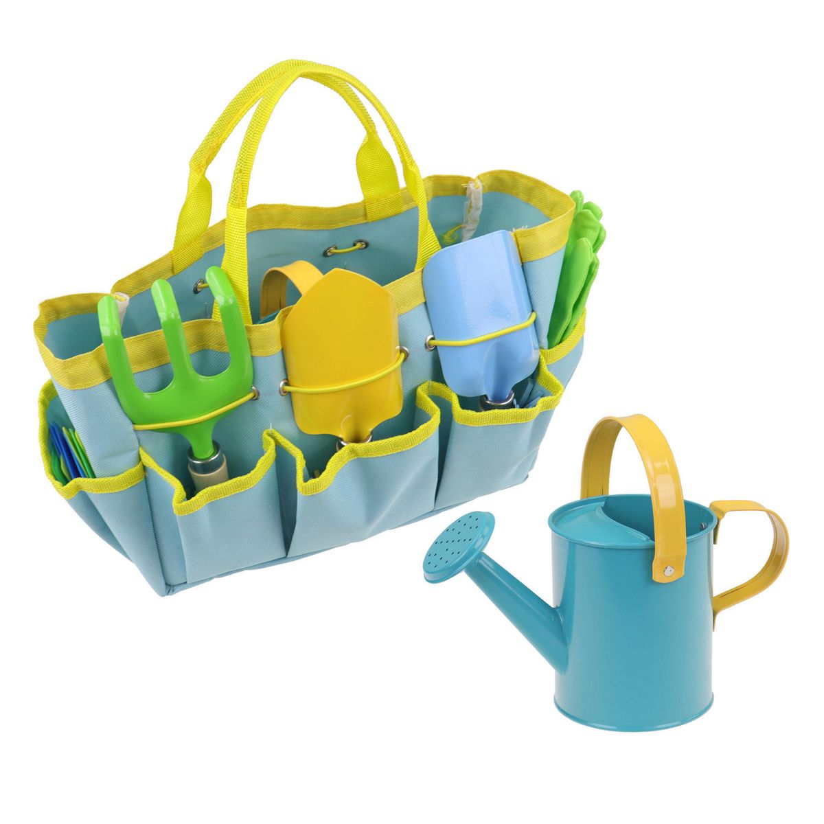 ERGO - Set 20 Piezas Herramientas de Jardín para Niño