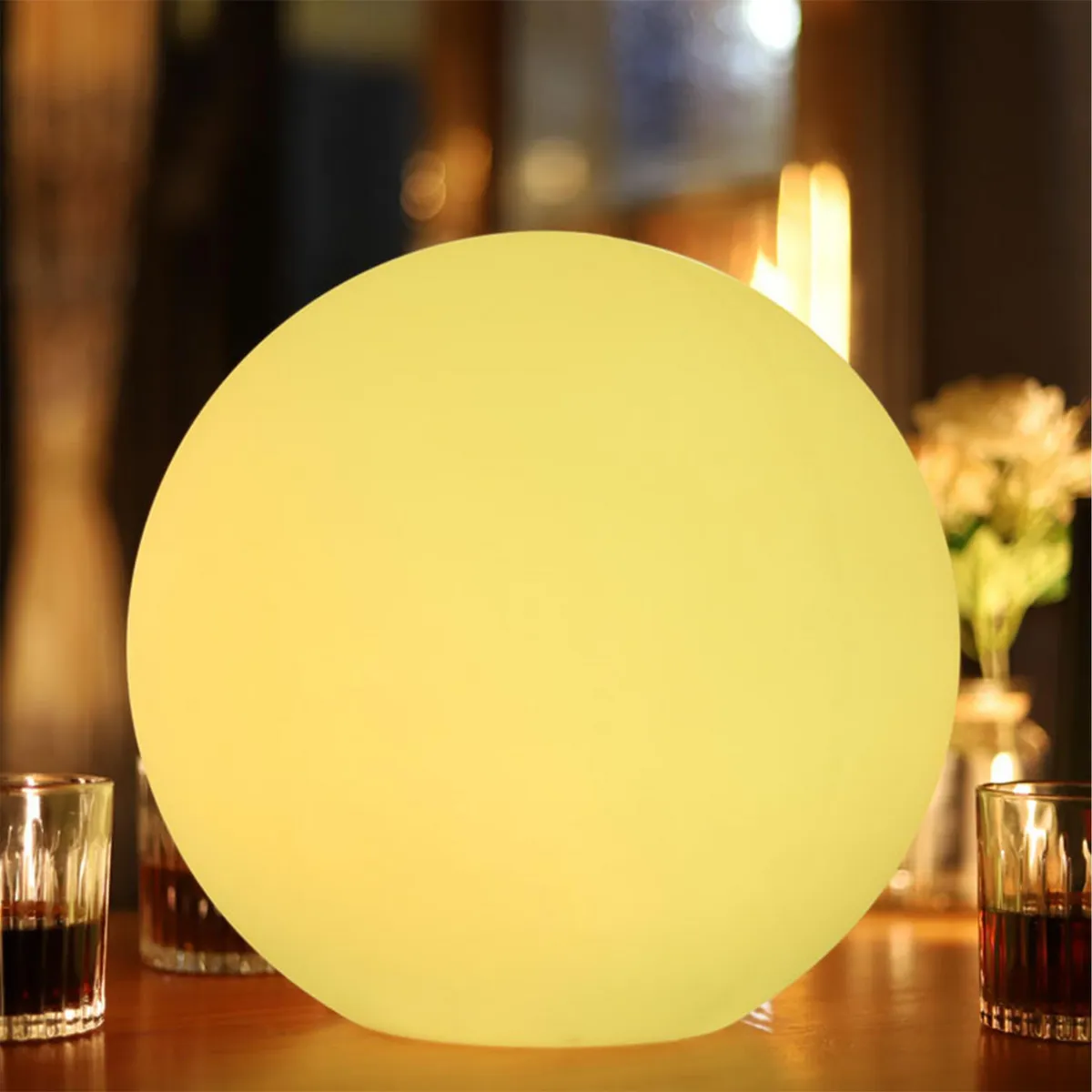 JUST HOME COLLECTION - Pack 2 Lámparas Exterior Bola Multicolor