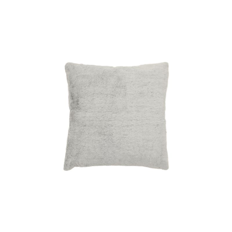 JUST HOME COLLECTION - Pack 2 Cojines Fauxfur 45x45cm Gris