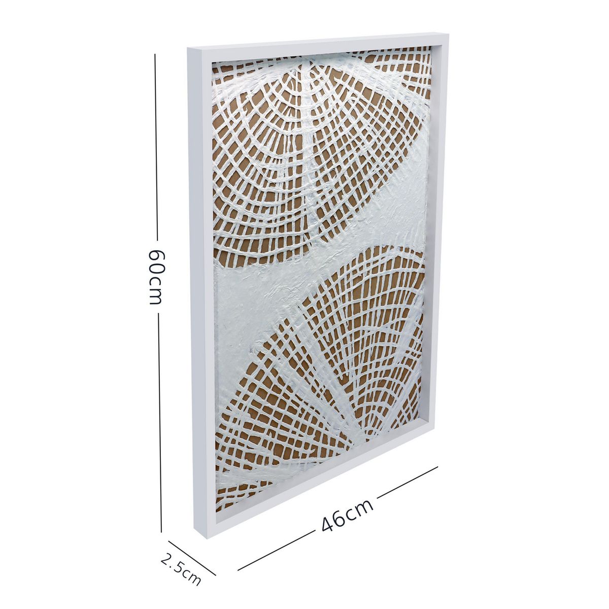 JUST HOME COLLECTION - Set 3 Cuadros Tela 46x60cm