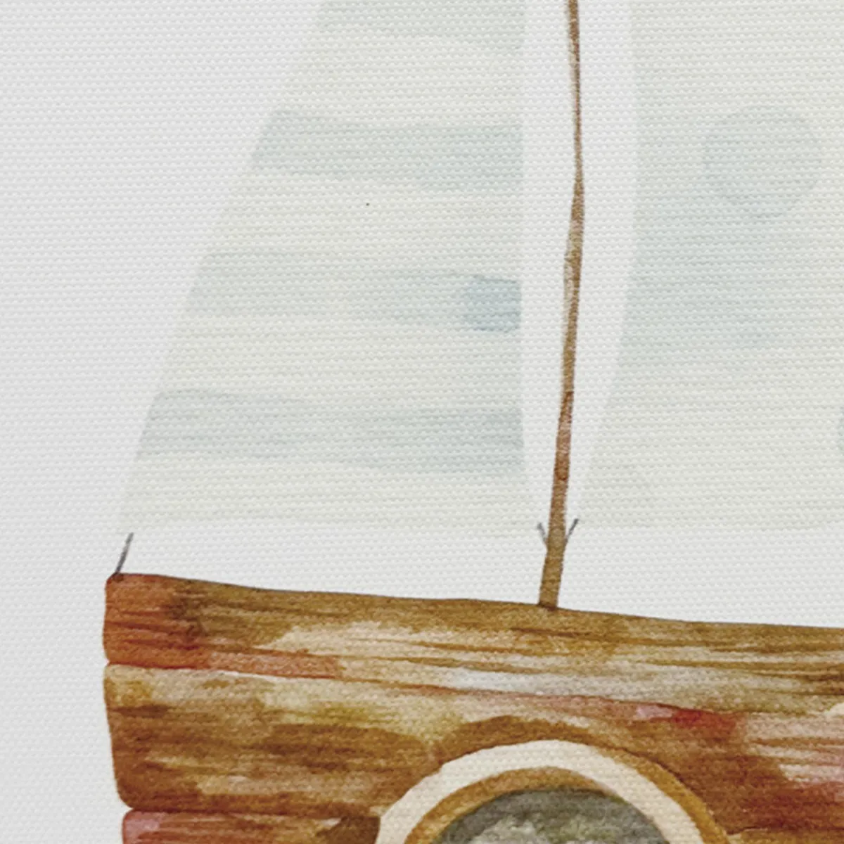 JUST HOME COLLECTION - Cuadro Canvas Inf Barquito 30X30 CM