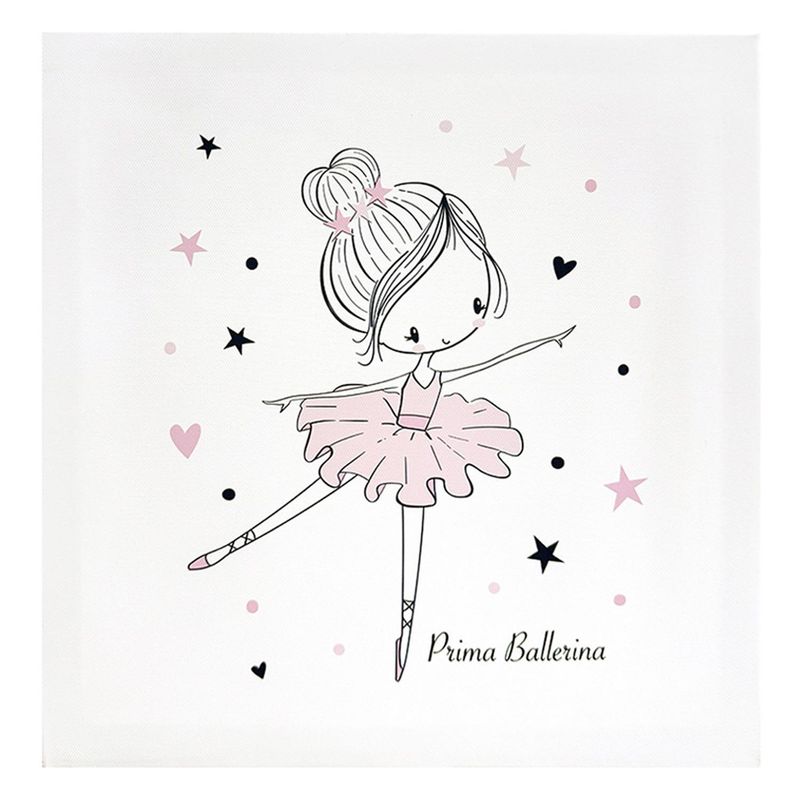 JUST HOME COLLECTION - Cuadro Canvas Inf Bailarina 30X30 CM