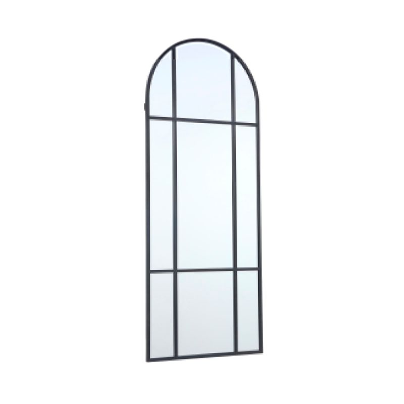 JUST HOME COLLECTION - Espejo Decorativo Marco 60x150cm Negro