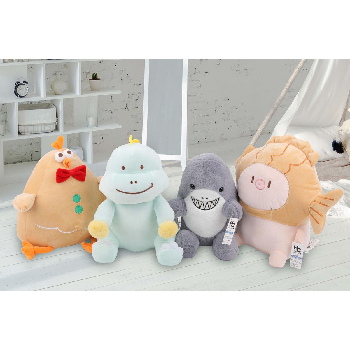 JUST HOME COLLECTION - Cojín Infantil Pollo