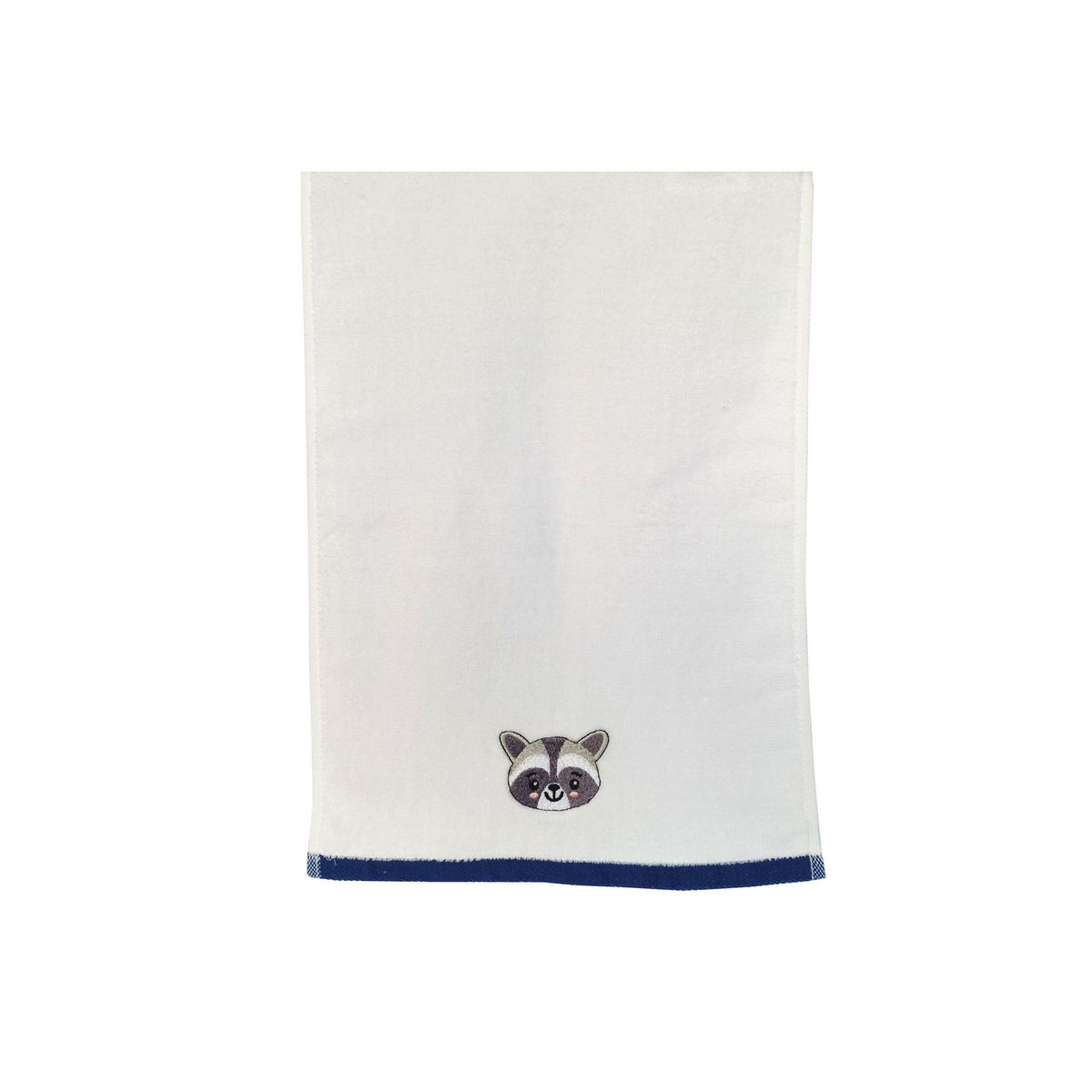 CASA BONITA - Toalla Kids Mapache Blanco