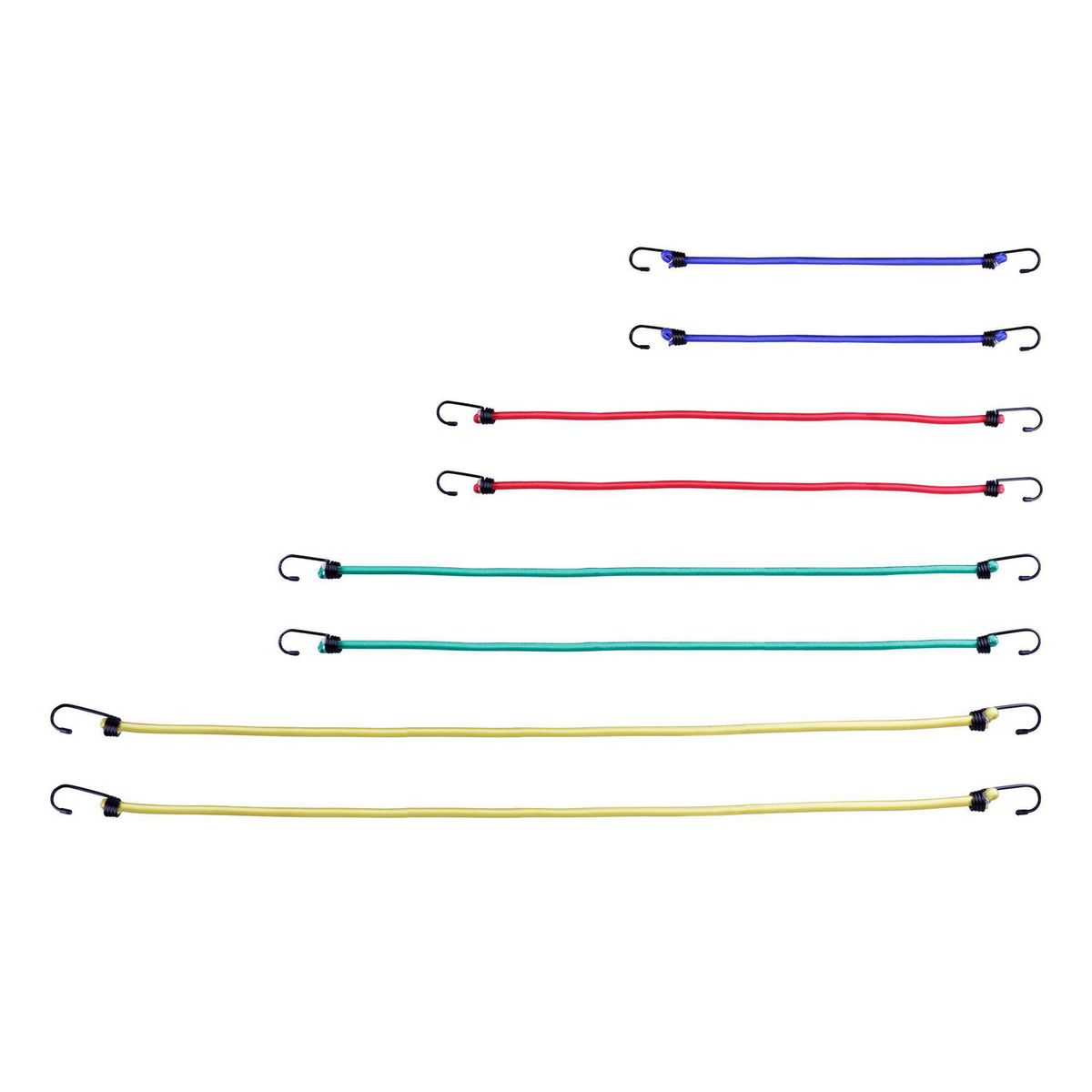 AUTOSTYLE - Set 8 Piezas Elásticos