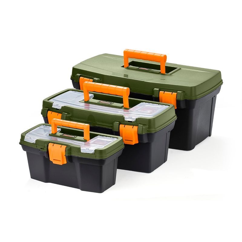 BAUKER - Set 3 Cajas 19", 16" y 11" Bauker