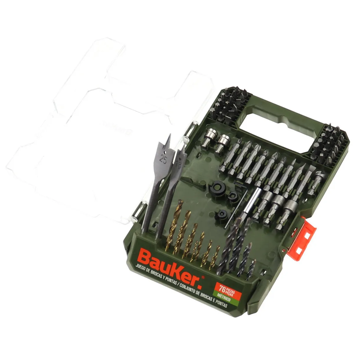 BAUKER - Set 76 Brocas y Puntas Bauker