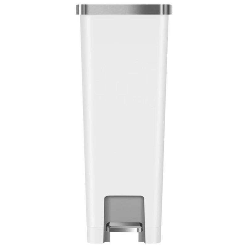 EKO - Basurero de Plástico Blanco 45L