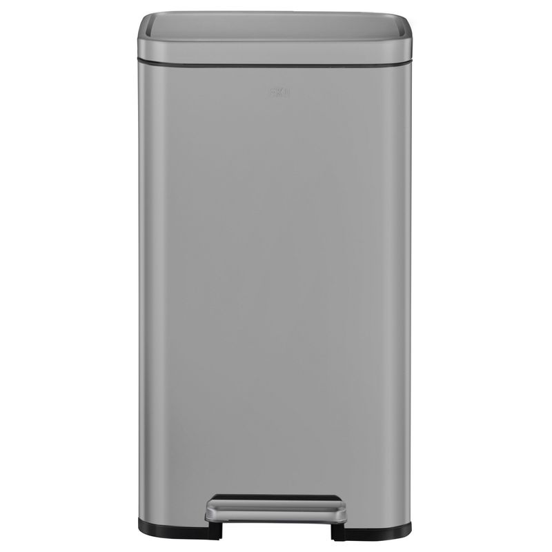 EKO - Basurero Rectangular Gris Mate 30L