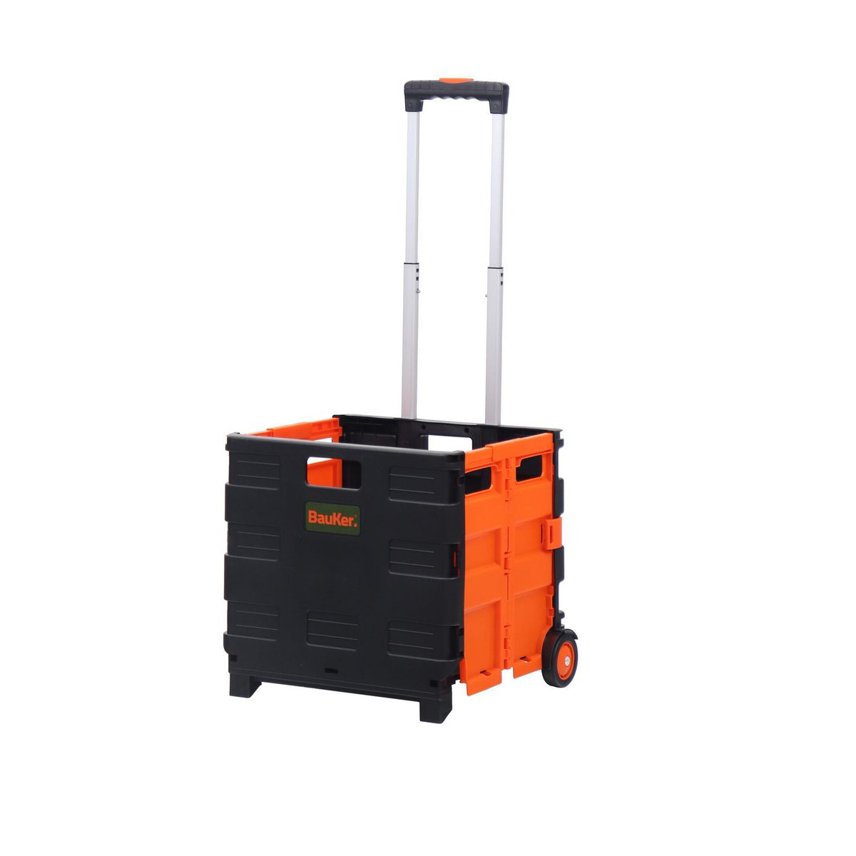 BAUKER - Carro Caja Plegable de 2 Ruedas