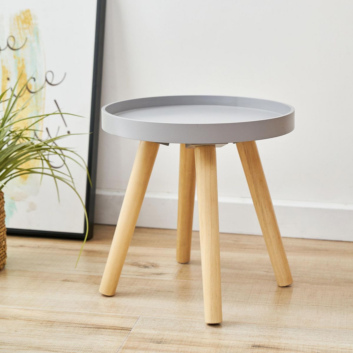 JUST HOME COLLECTION - Mesa Delicate Gris