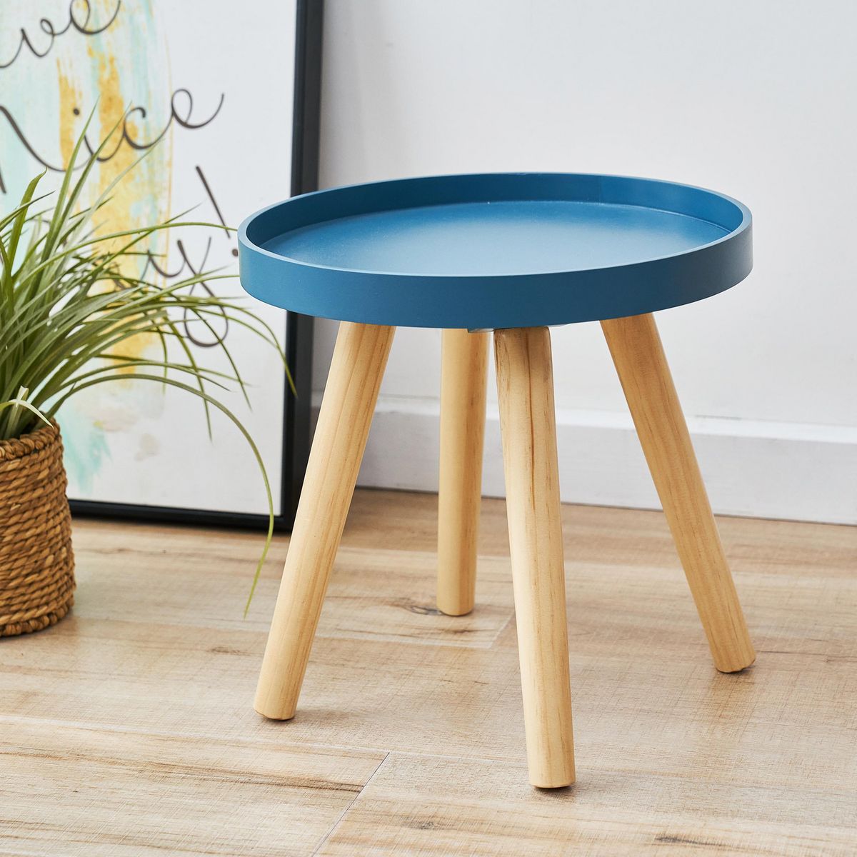 JUST HOME COLLECTION - Mesa Delicate Azul