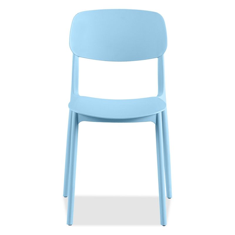 JUST HOME COLLECTION - Silla Apilable Lady Azul