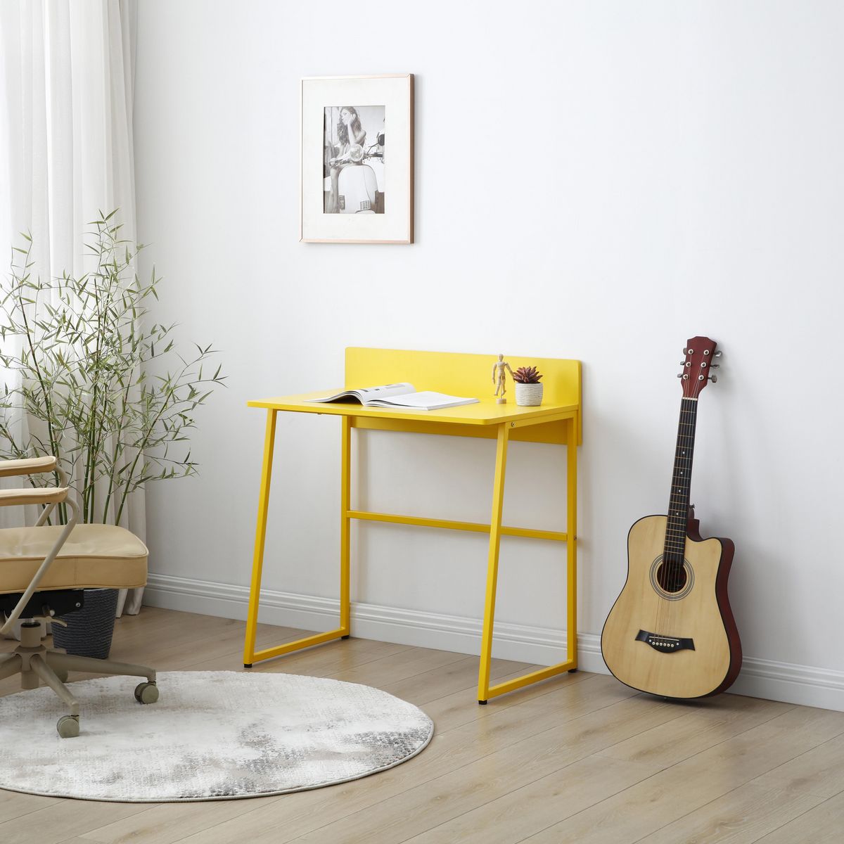 JUST HOME COLLECTION - Escritorio Socca Amarillo