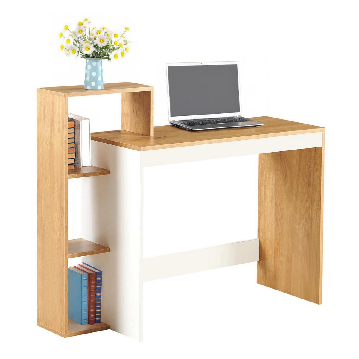 JUST HOME COLLECTION - Escritorio con Estante Santana