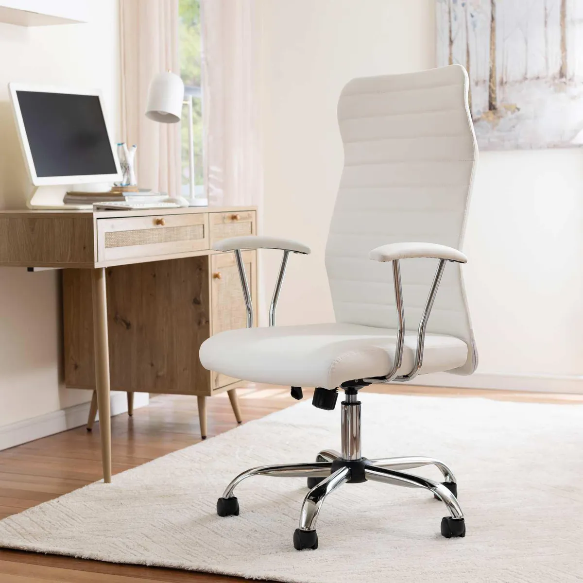 JUST HOME COLLECTION - Silla de Oficina Sezawa