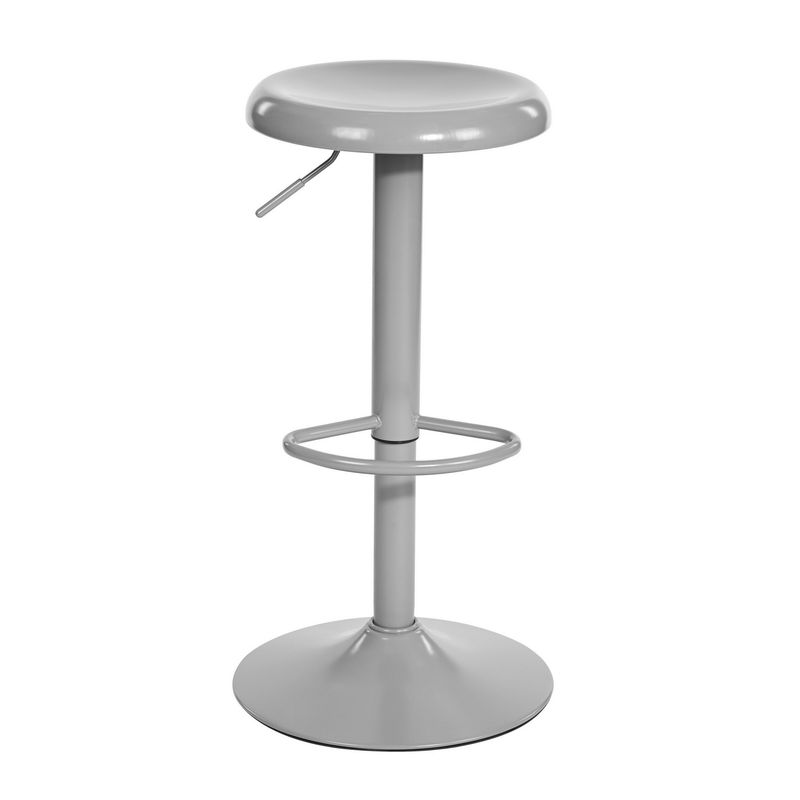 JUST HOME COLLECTION - Silla Bar Vora Gris