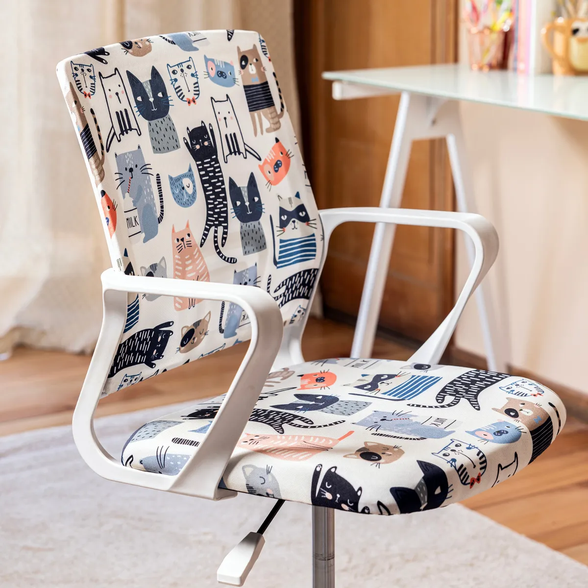 JUST HOME COLLECTION - Silla para PC Gato