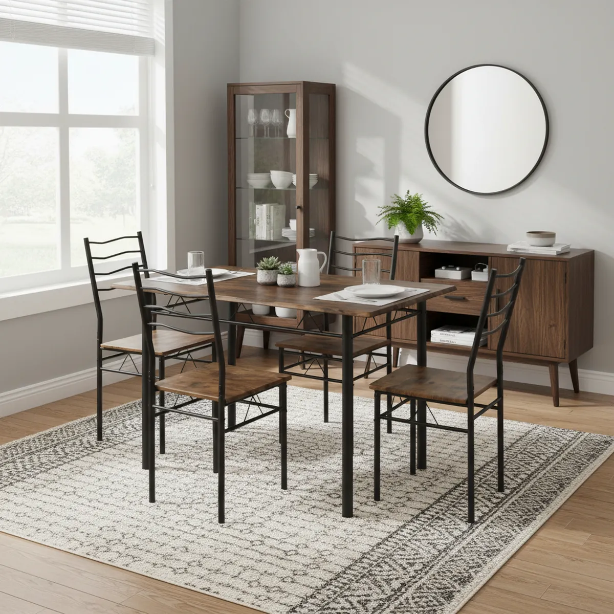 JUST HOME COLLECTION - Comedor Panamá 4 Sillas