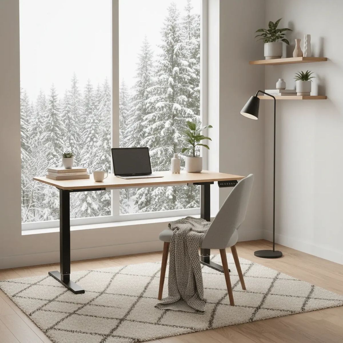 JUST HOME COLLECTION - Escritorio Altura Ajustable Powe