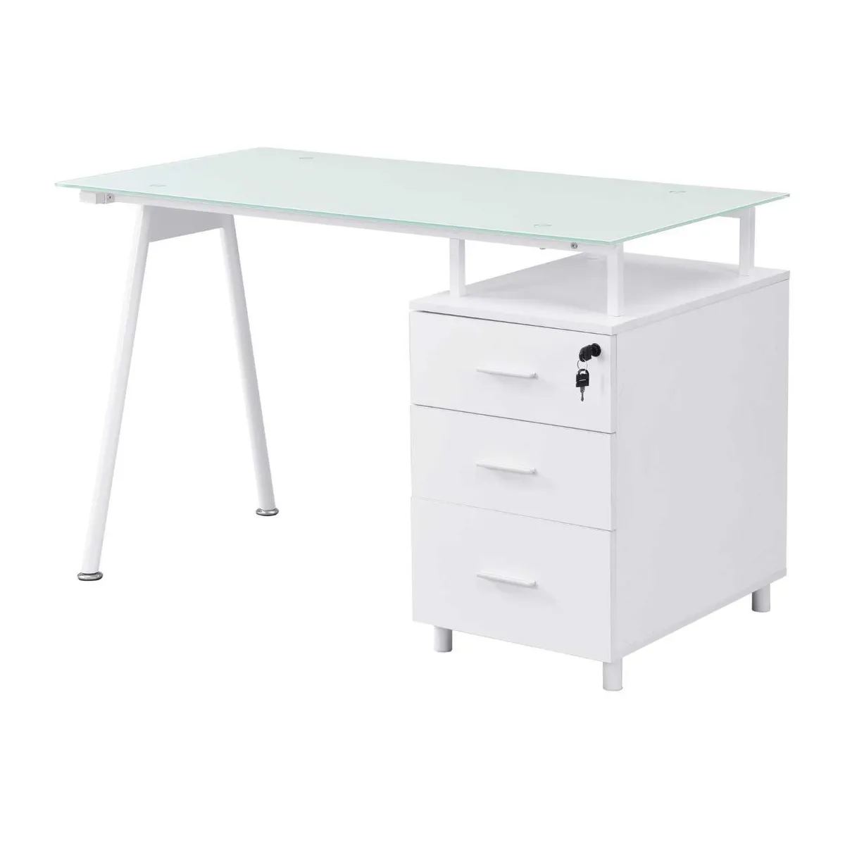 JUST HOME COLLECTION - Escritorio Tripoli Blanco