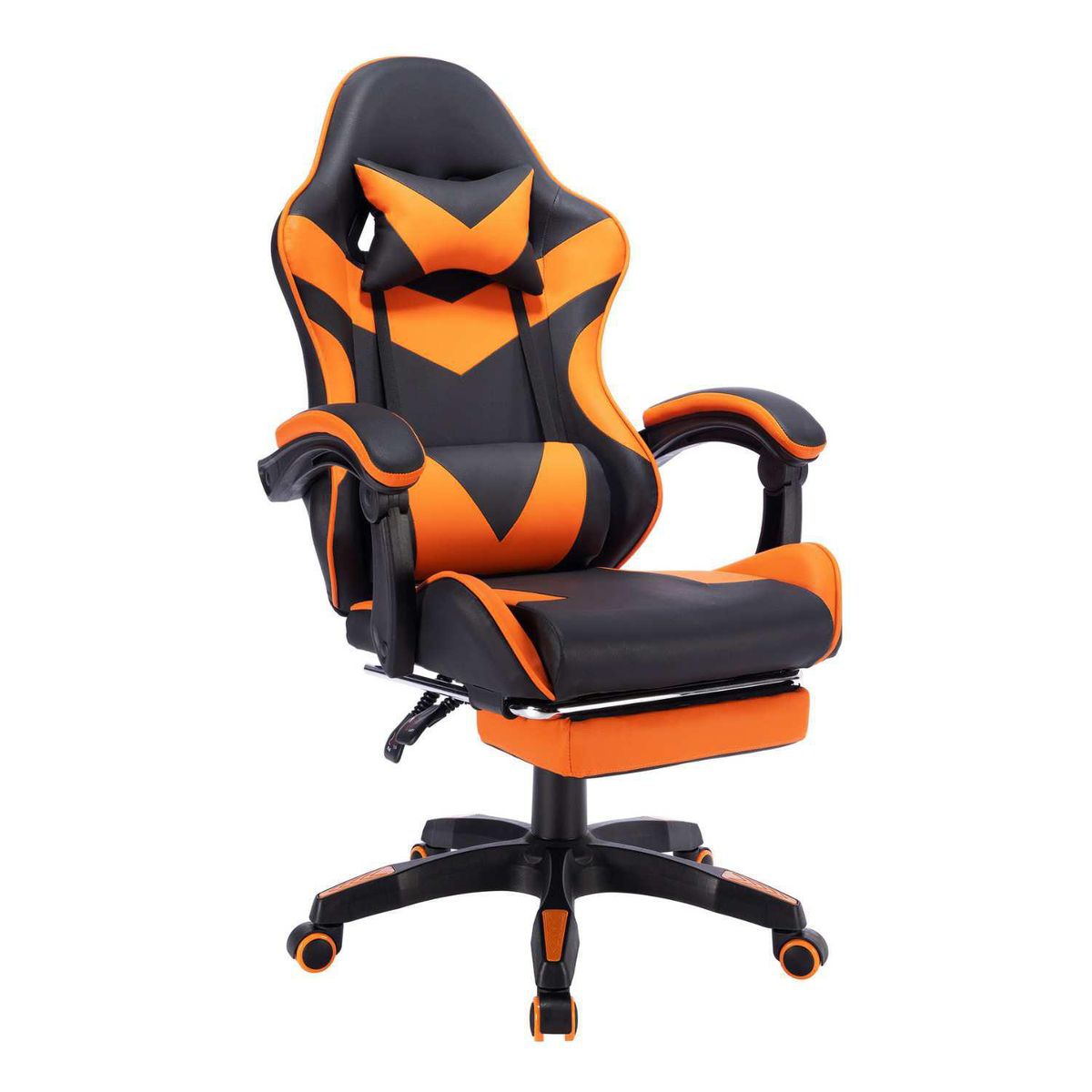 JUST HOME COLLECTION - Silla Gamer Lumbar con Reposapies Trinity