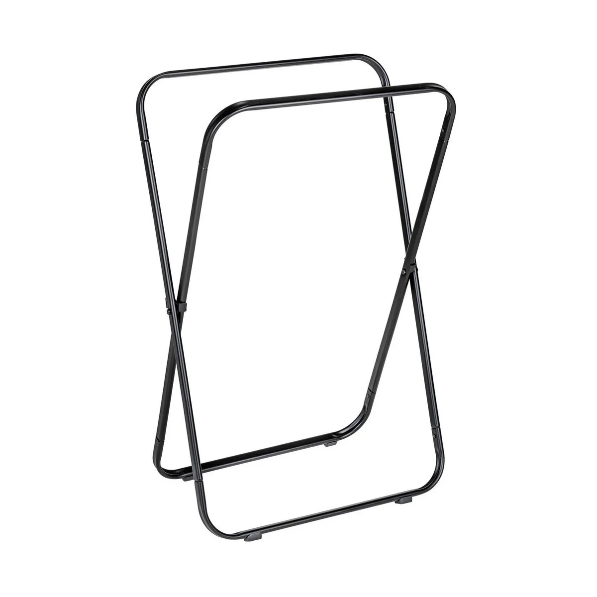 WENKO - Toallero de Pie Tegoleto Negro