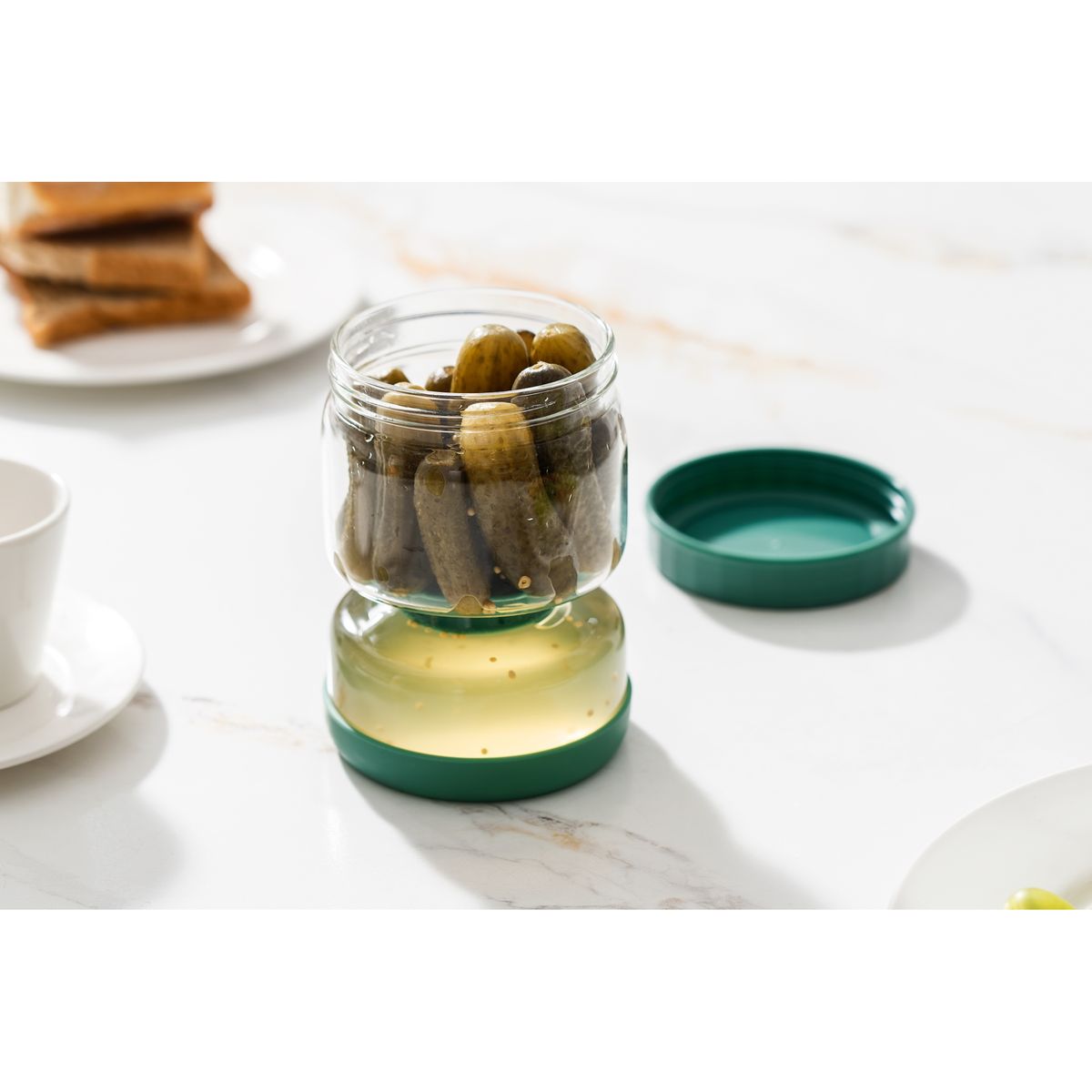 JUST HOME COLLECTION - Tarro de Vidrio para Pepinillos 750ml