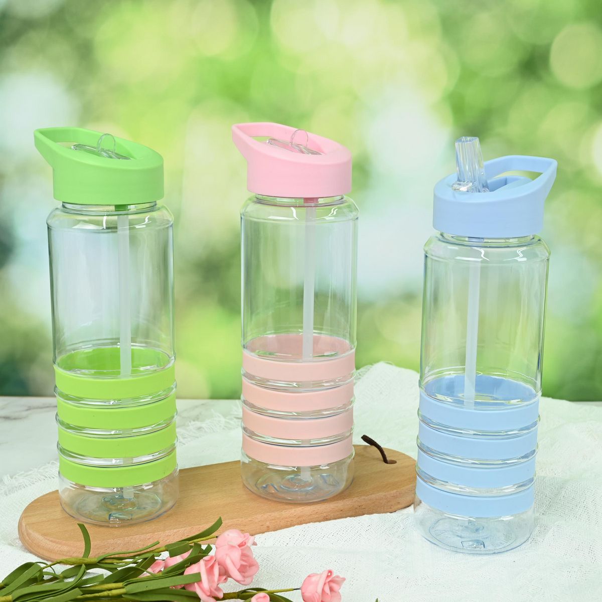 JUST HOME COLLECTION - Tomatodo Rosada/Transparente 750Ml