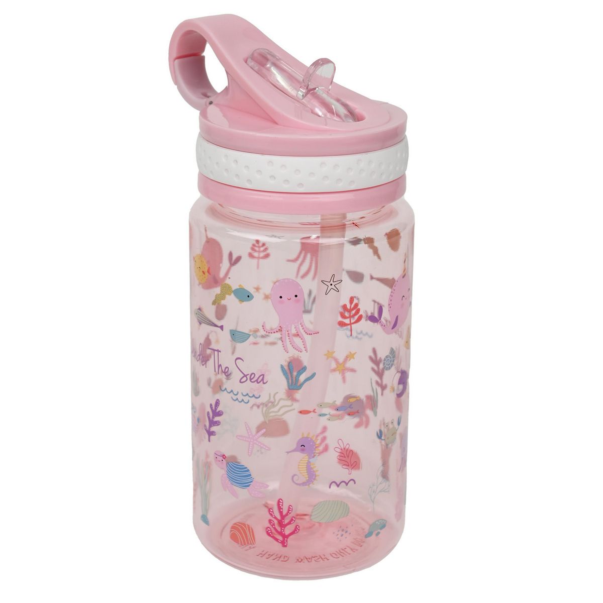 JUST HOME COLLECTION - Tomatodo Rosada Con Dibujos 460Ml