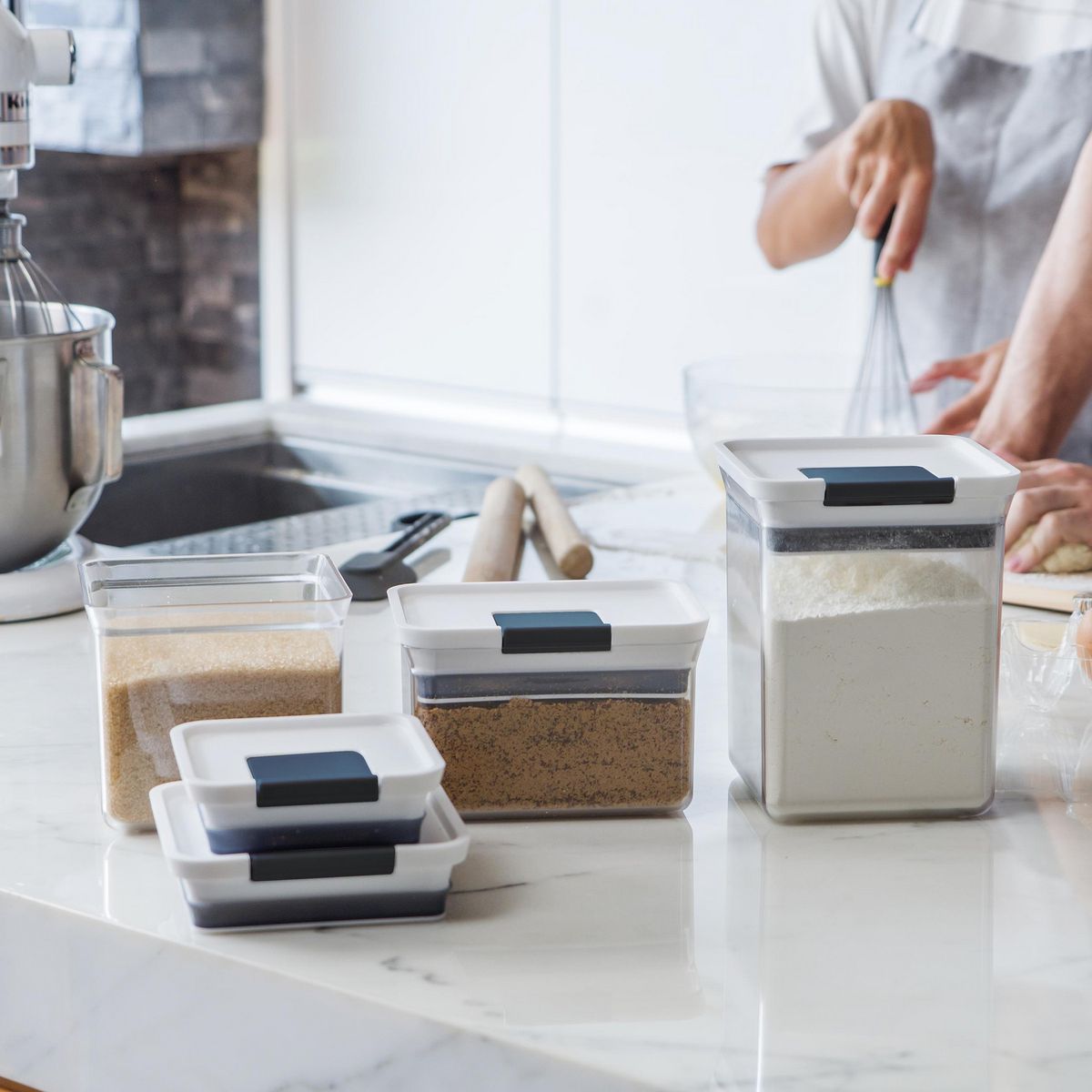 JUST HOME COLLECTION - Contenedor de Alimentos Premium 1L