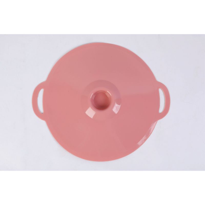 JUST HOME COLLECTION - Tapa de Olla Silicona Rosada 28.5cm