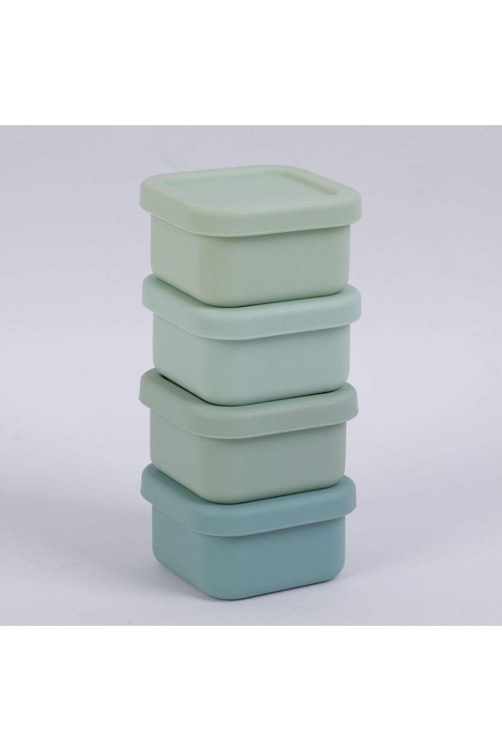 JUST HOME COLLECTION - Set de 4 tapers de Silicona Verde