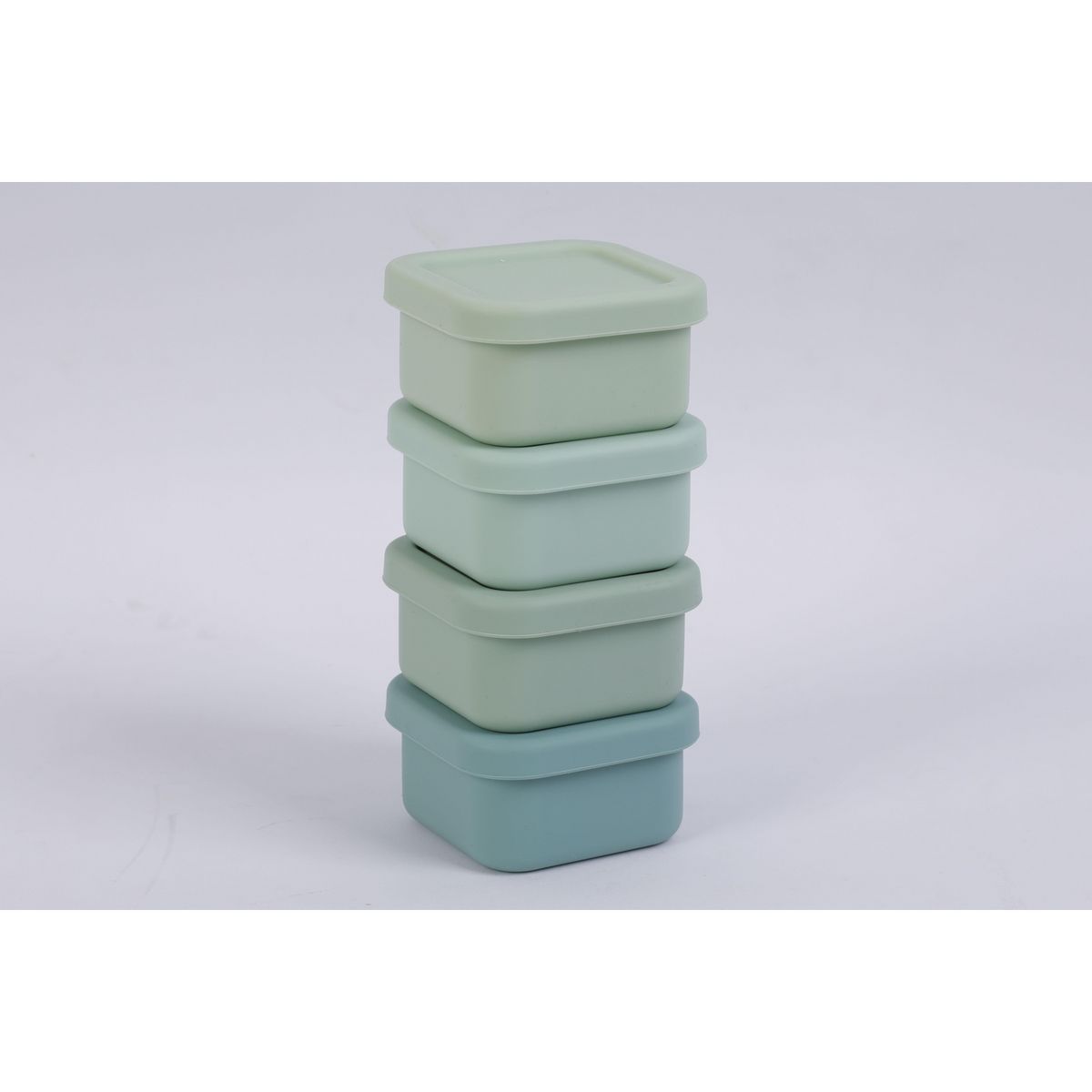 JUST HOME COLLECTION - Set de 4 tapers de Silicona Verde