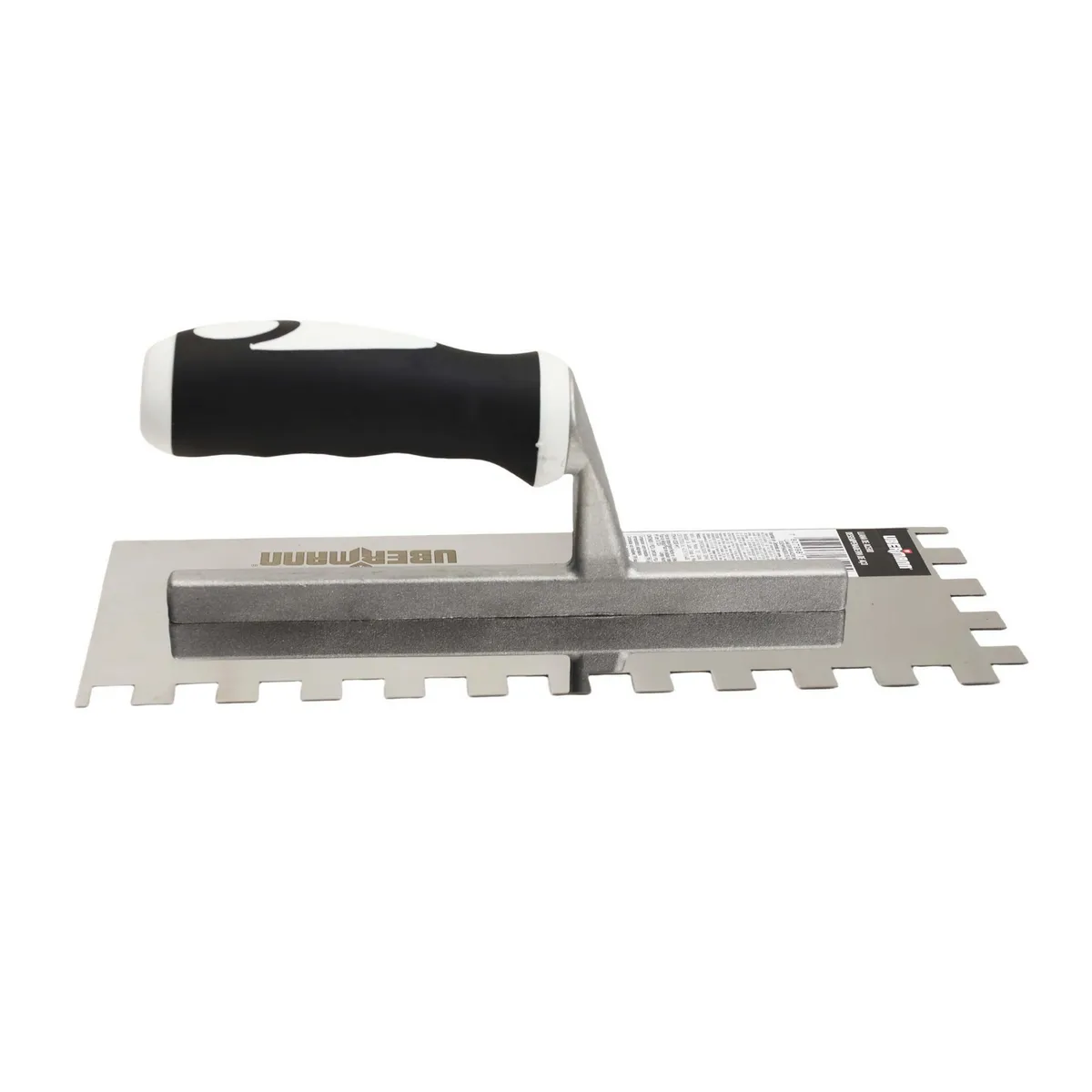 UBERMANN - Llana Dentada Acero Inoxidable 12 x 12