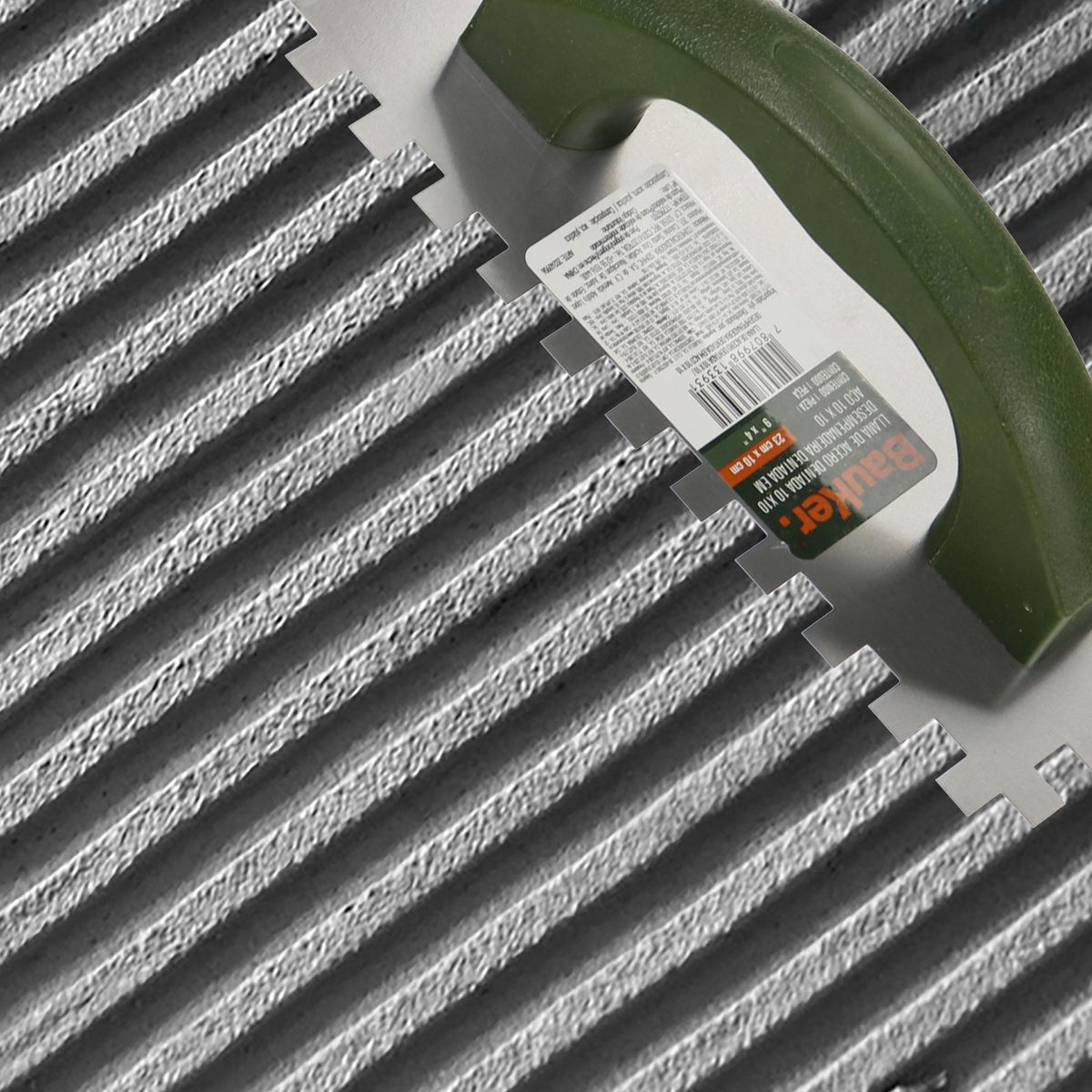 BAUKER - Llana Acero Económica 10 x 10