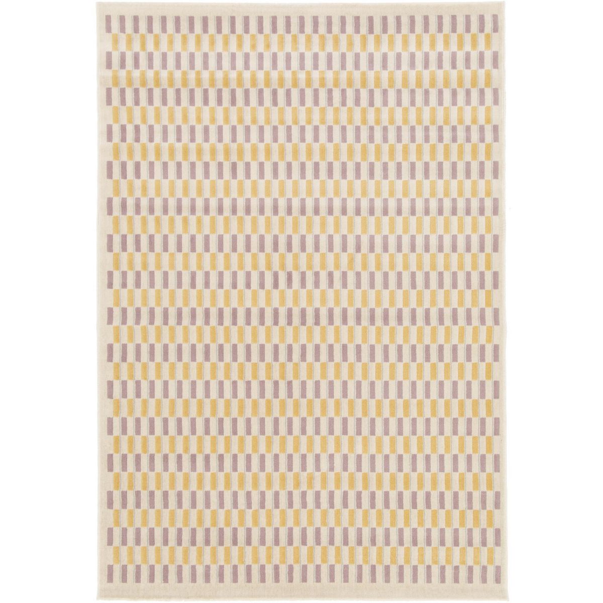 JUST HOME COLLECTION - Alfombra Canvas Franjas 120x170cm